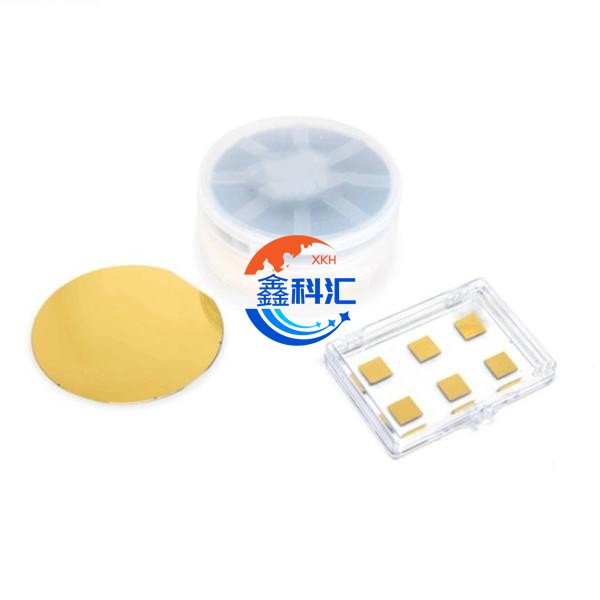 Au/Cr/Si 外延晶片 半导体薄膜衬底 优异电导性 可用于微电子器件